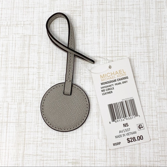MICHAEL Michael Kors Monogram Charms Mid Circle - Picture 1 of 6